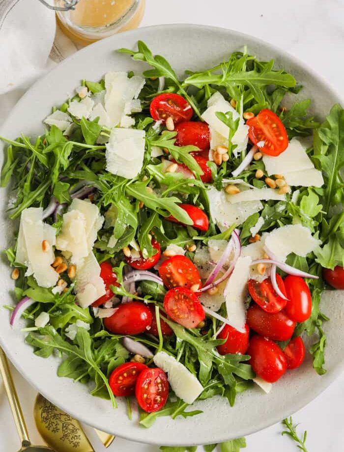 Easy Arugula Salad SpendWithPennies 4 e1709047468296